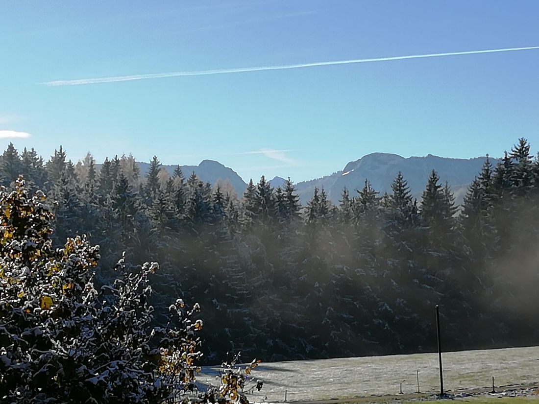 Ausblick in die Berge