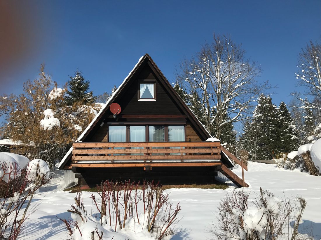 Ferienhaus Bayern im Winter