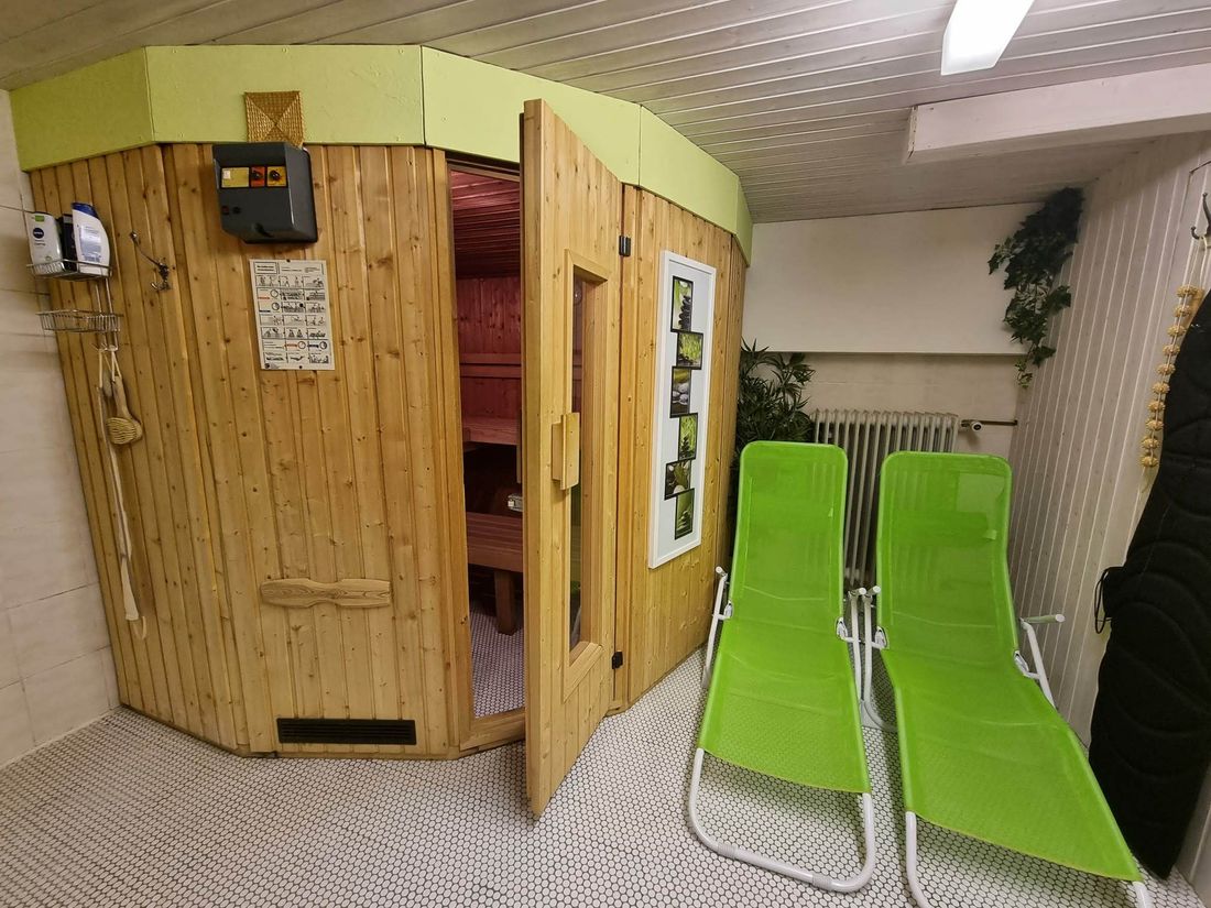 Entspannen in der Sauna