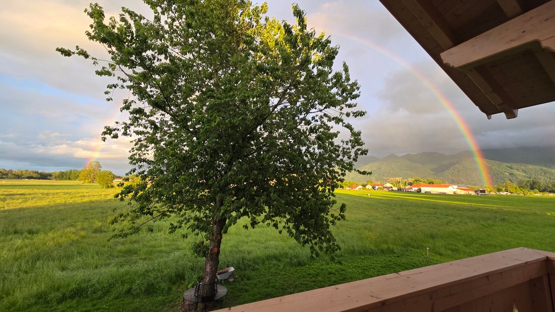 Ausblick Balkon FeWo