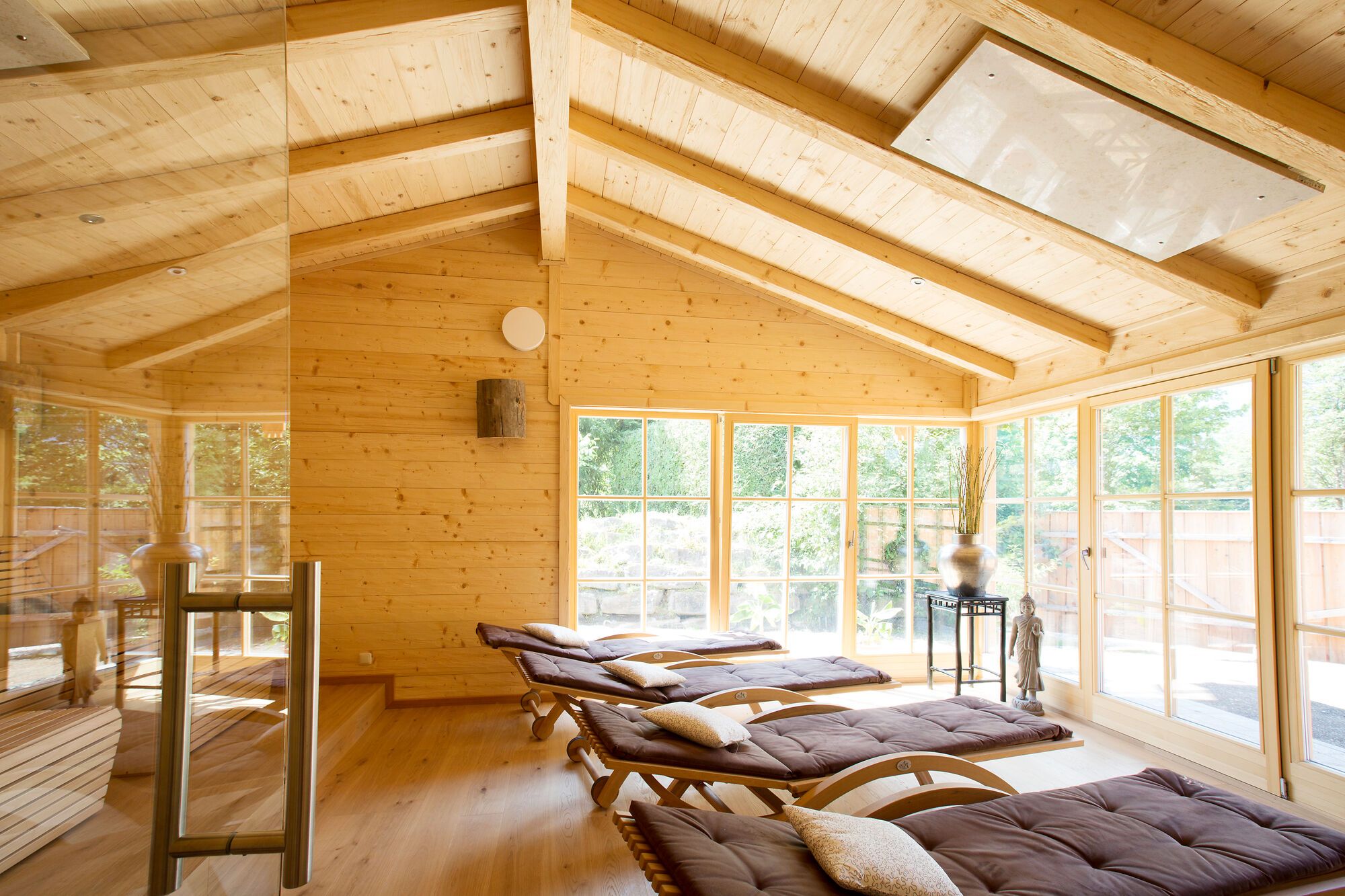 Natursauna im Badepark Inzell