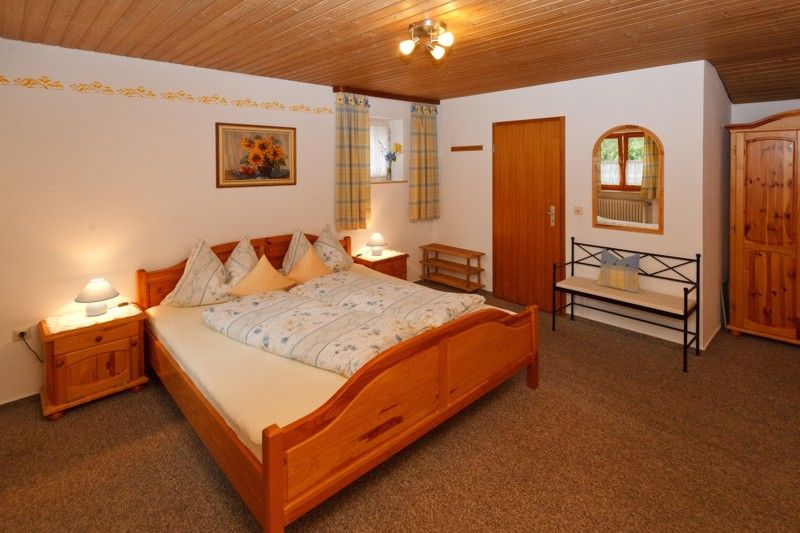 Schlafzimmer in der FeWo 2