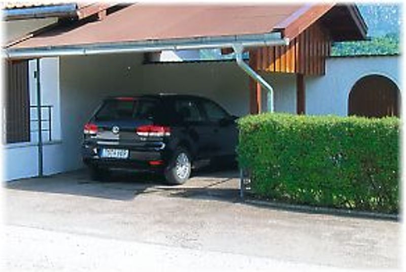 Unsere Gäste parken kostenlos im hauseigenen Carport