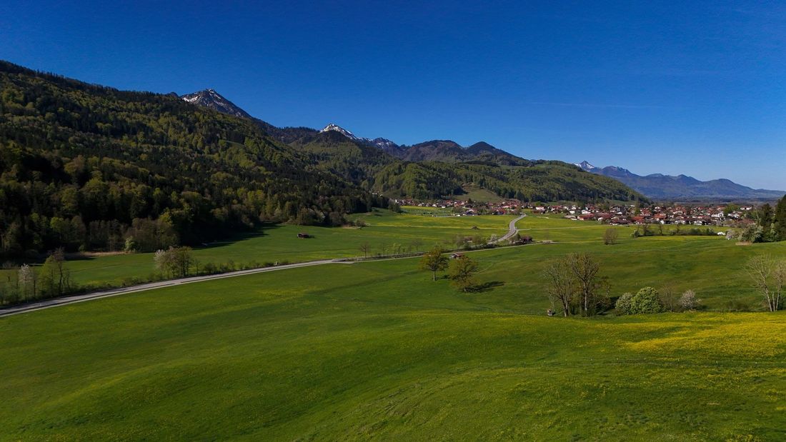 Der Ausblick vom Gästehaus