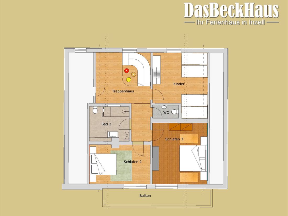 Grundriss 1. Etage