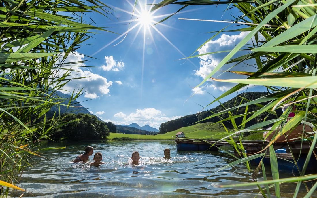 Baden im Froschsee