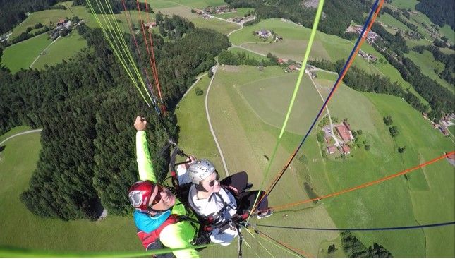 Flug über Ruhpolding