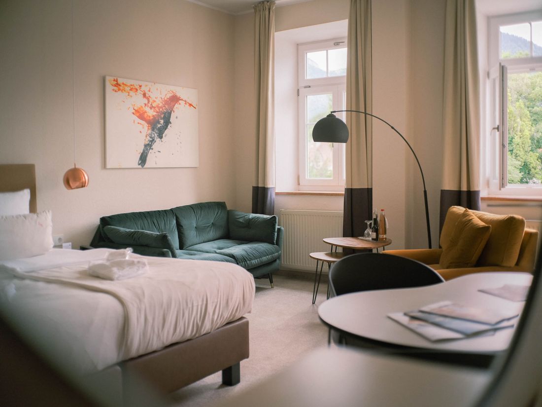 Ruhpolding - The Townhouse Ruhpolding - Interior - Art & Design - Doppelzimmer Fancy
