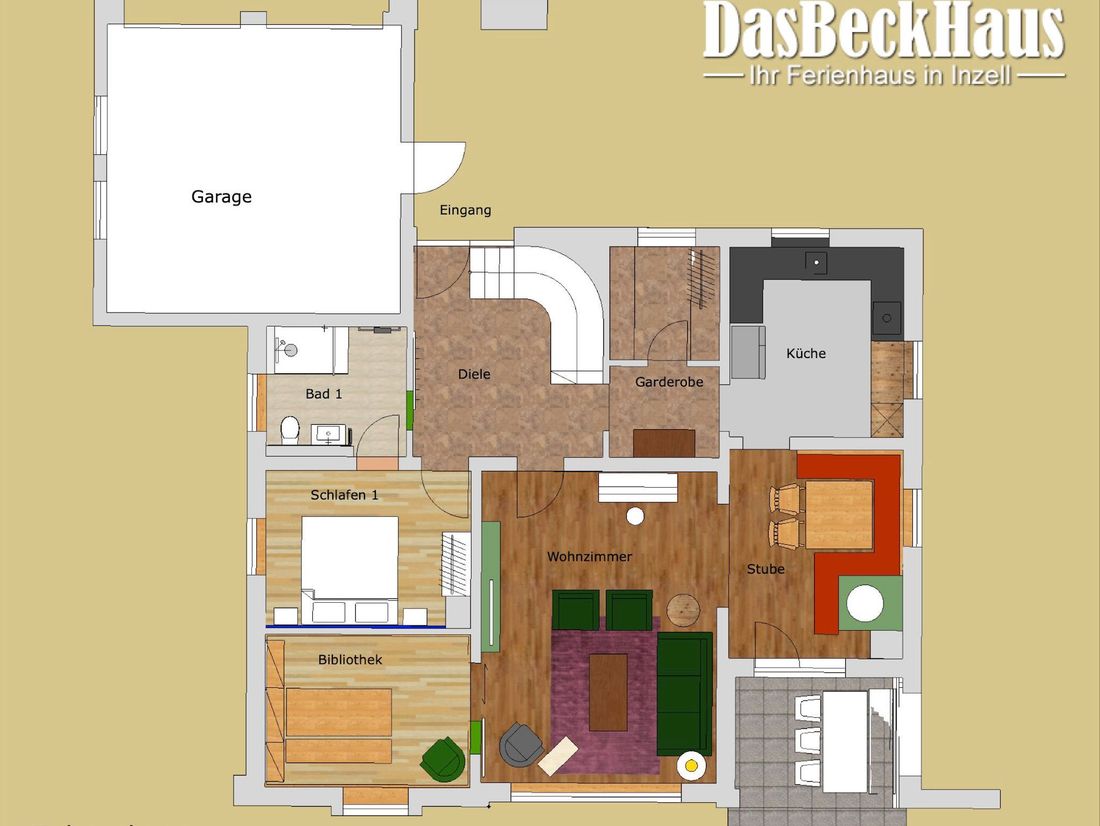 Grundriss Erdgeschoss