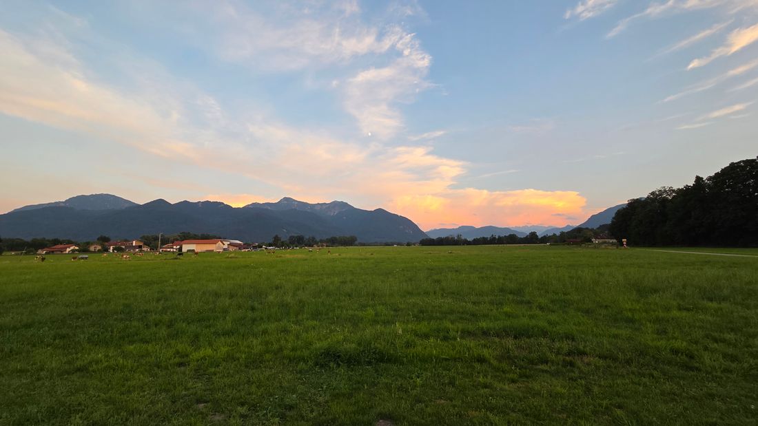 Aussicht auf die Berge