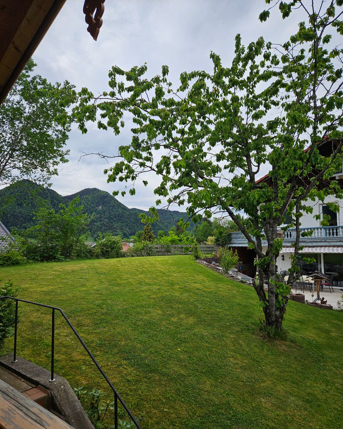 Blick vom Westbalkon