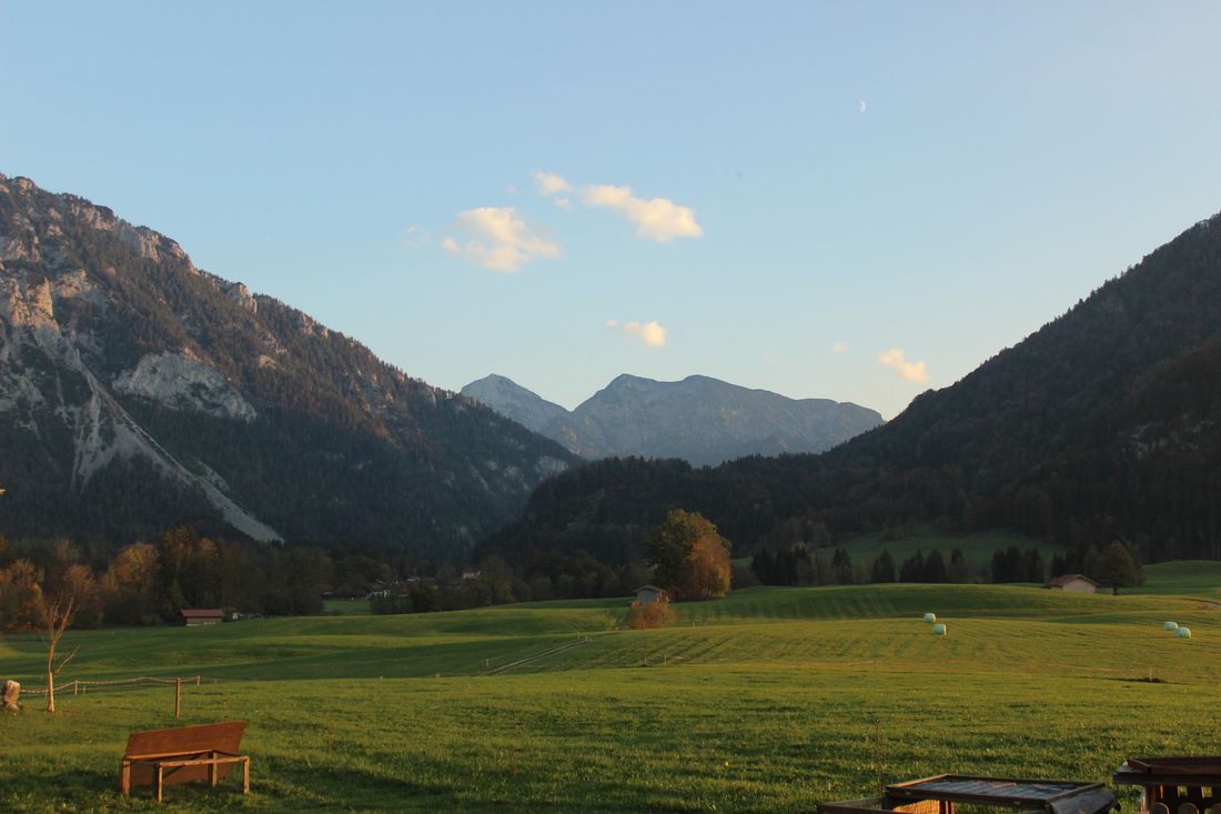 Blick zum Sonntagshorn