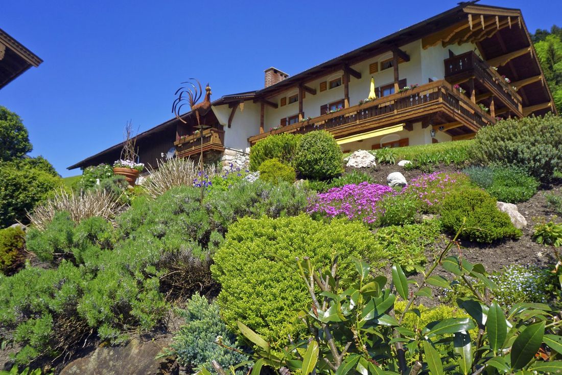 Blick auf unser Haus