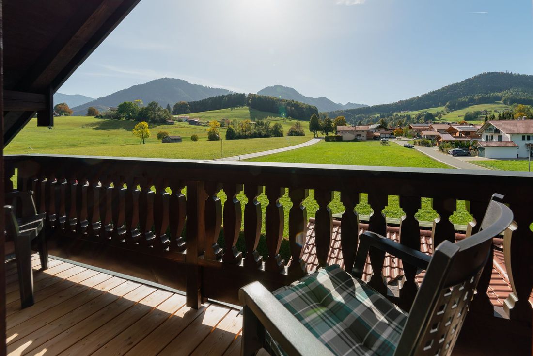 zweiter Balkon der Wohnung Westernberg