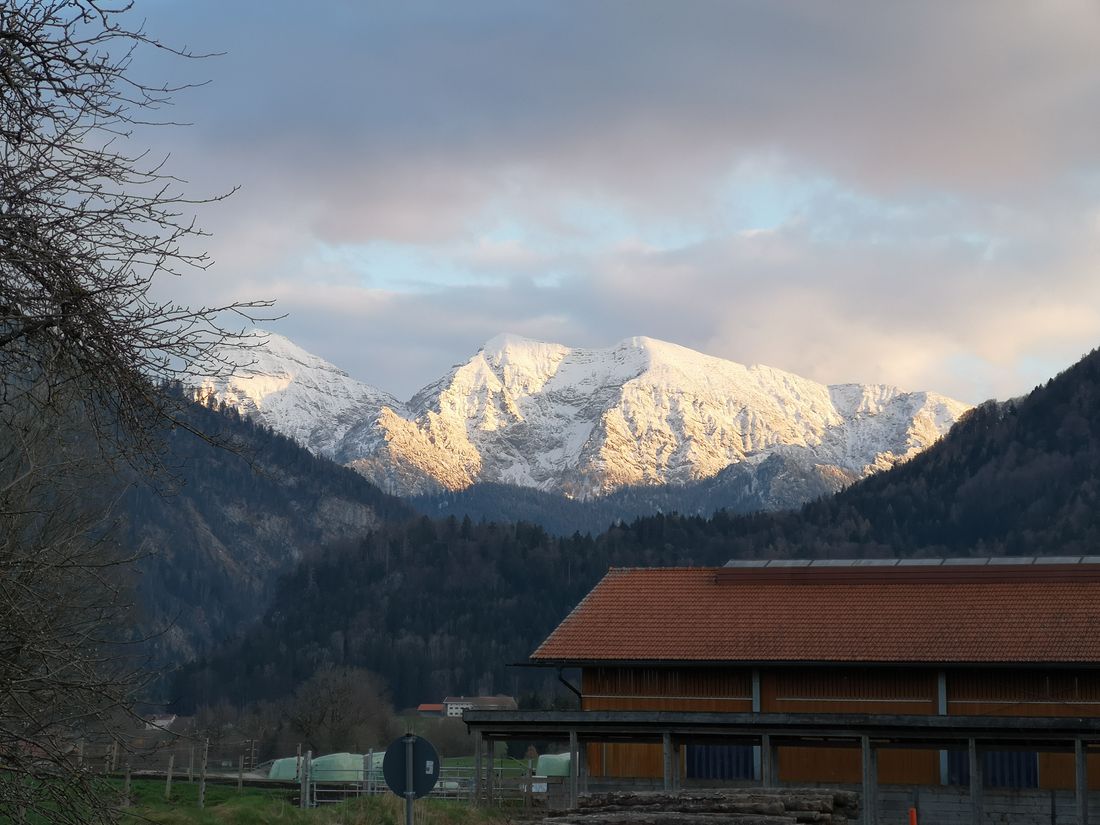 Blick auf das Sonntagshorn