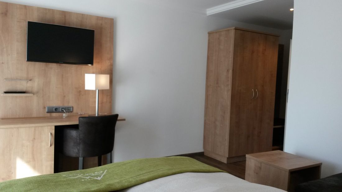 Alle Zimmer verfügen über TV