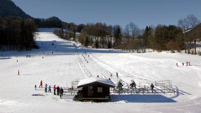 Hauseigener Skilift