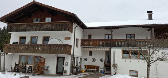 Haus im Winter