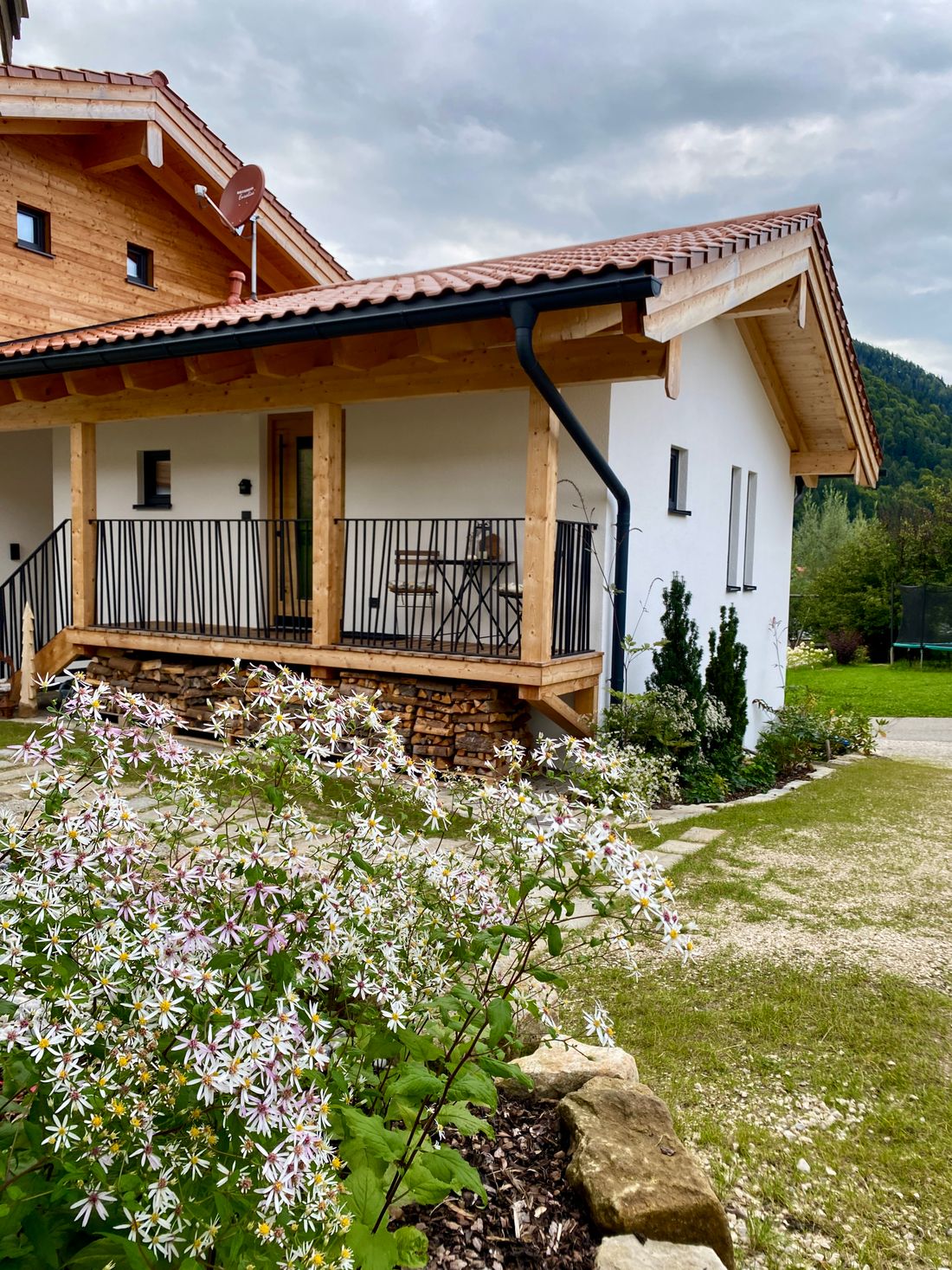 Blick auf den kleinen Balkon