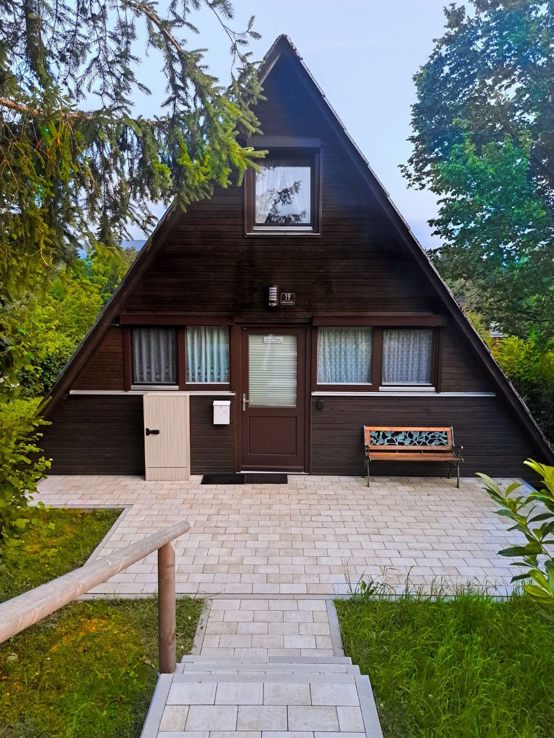 Ferienhaus Bayern Frontansicht