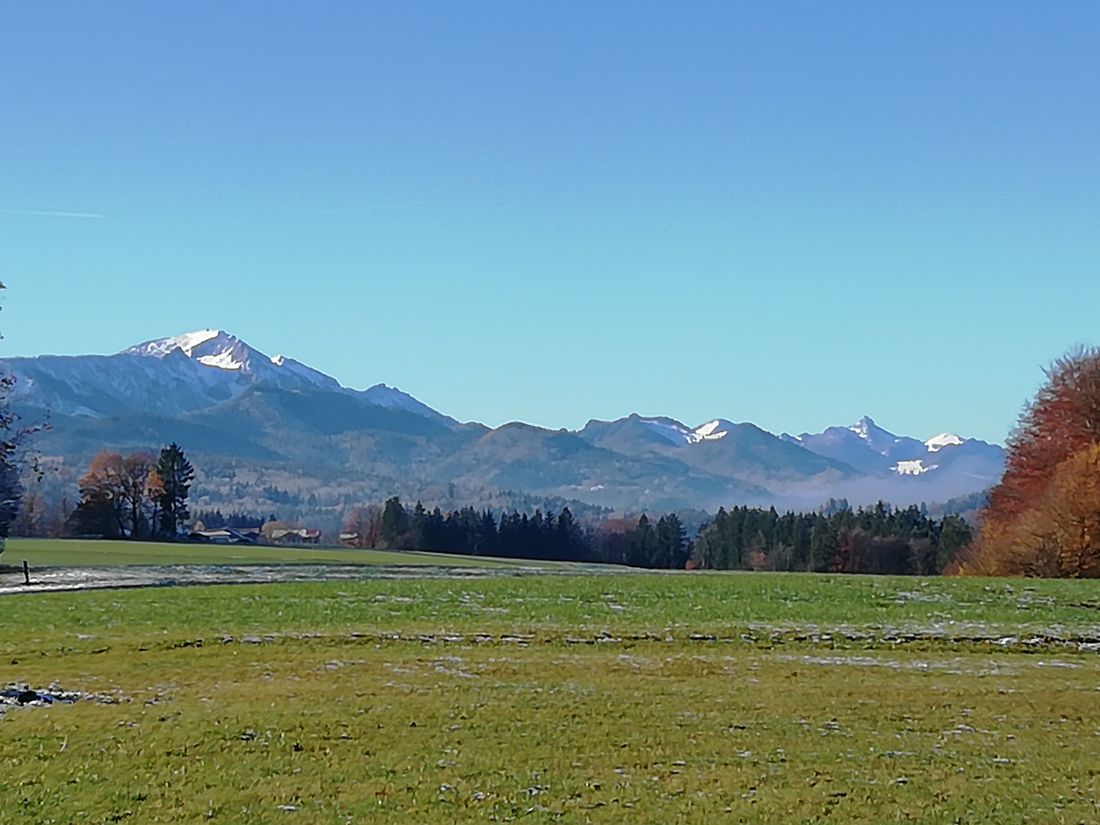 Ausblick in die Berge