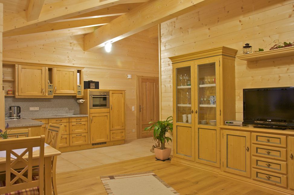 Fewo Frillensee, Wohnzimmer - Küche