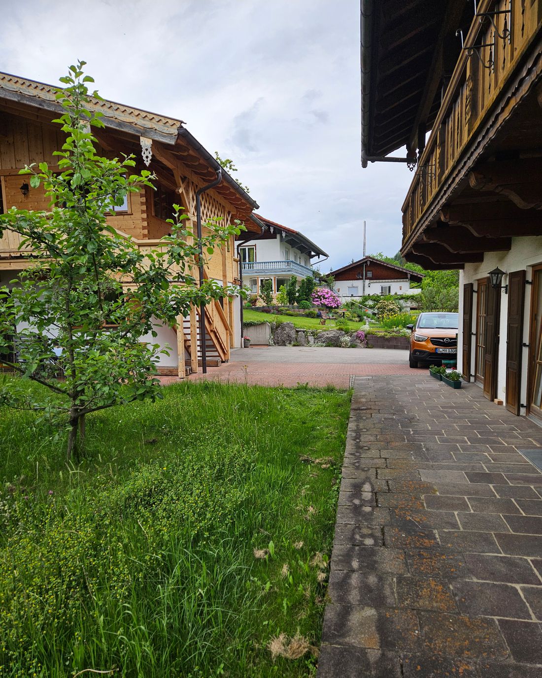Parkplatz am Haus