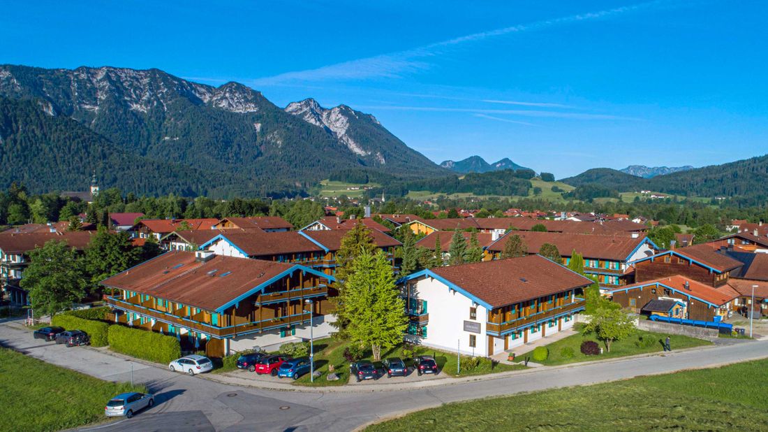 Hotel von oben