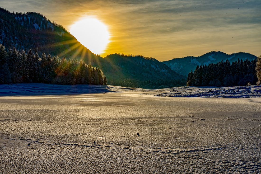 Winter bei den Seen