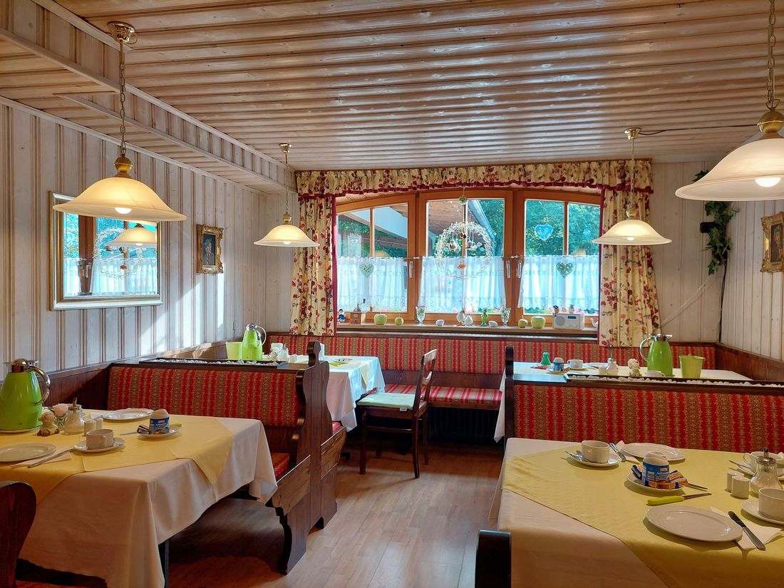 Unser Frühstückszimmer