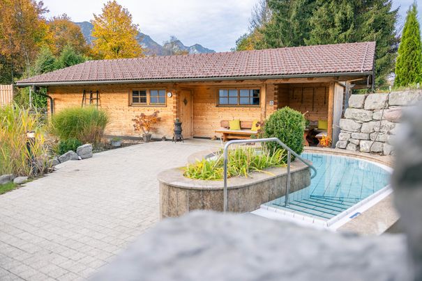 Natursauna im Badepark Inzell