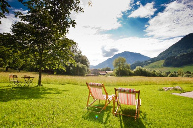 Liegewiese Aussicht