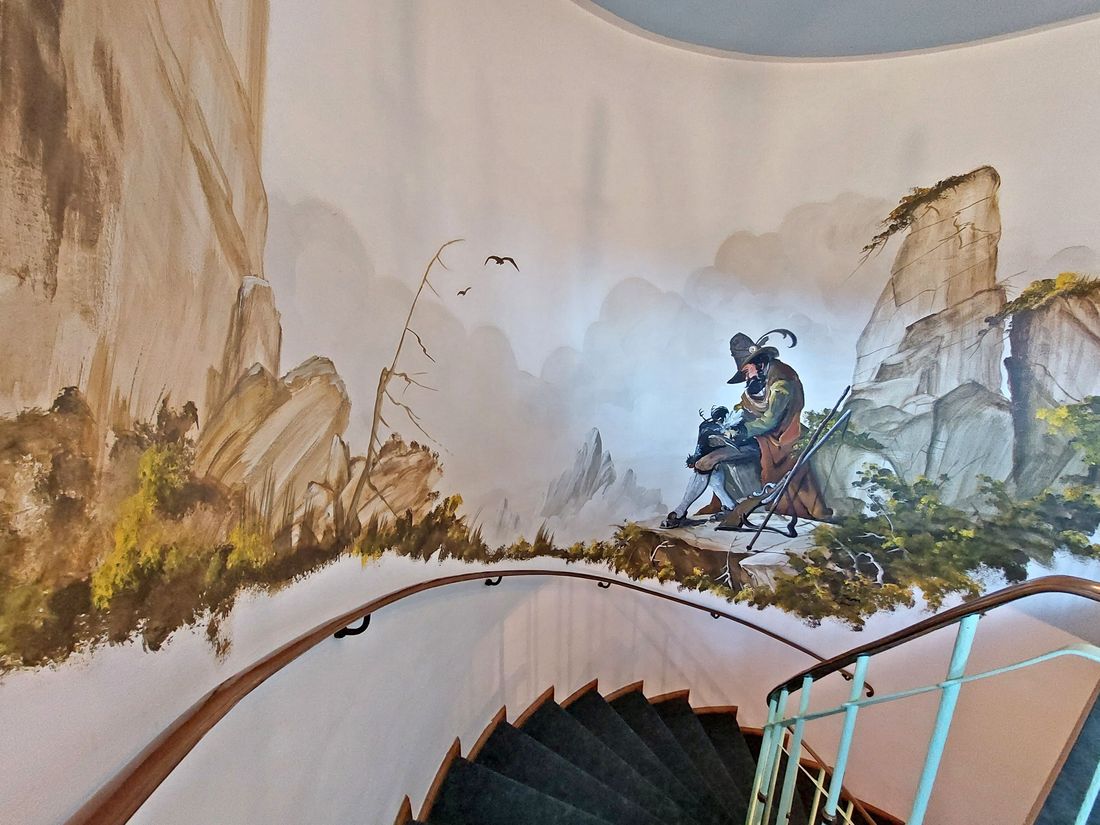 Historischer Treppenaufgang