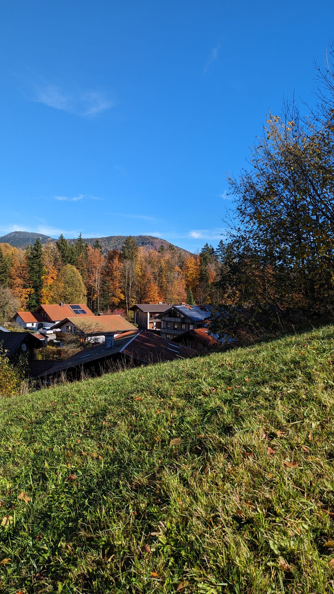 Blick auf Siedlung