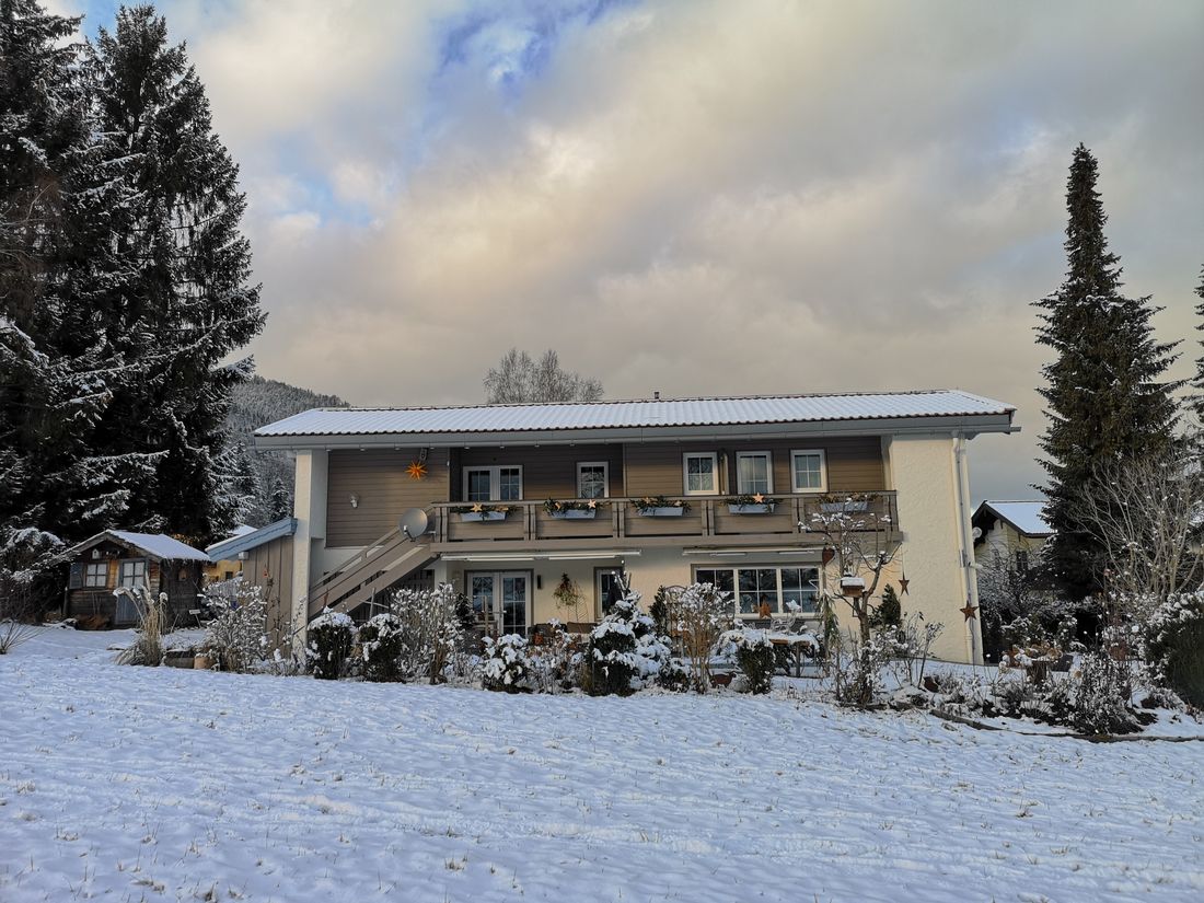 Haus und Garten Ferienwohnung Hörndlwand im Winter