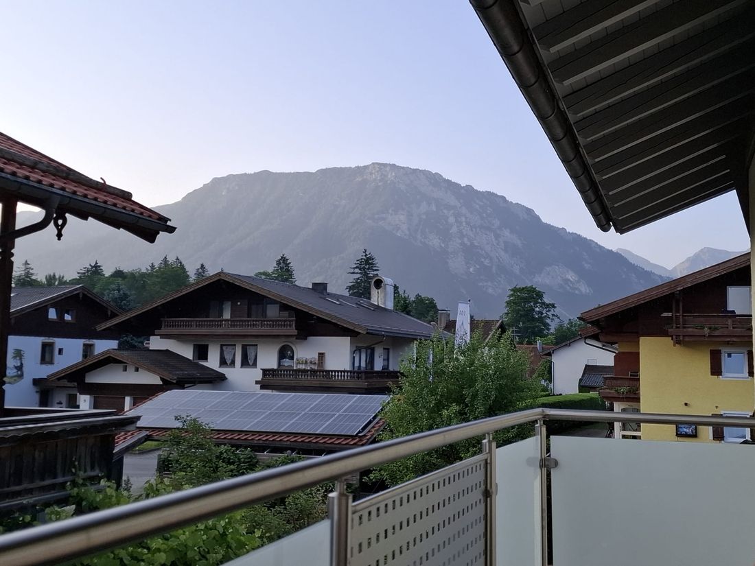 Blick vom Schlafzimmerbalkon