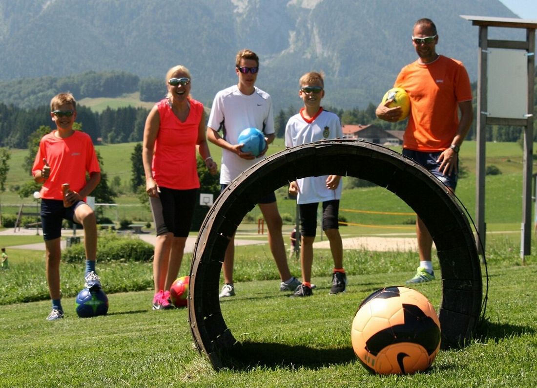 Fußballgolf in Inzell im Chiemgau