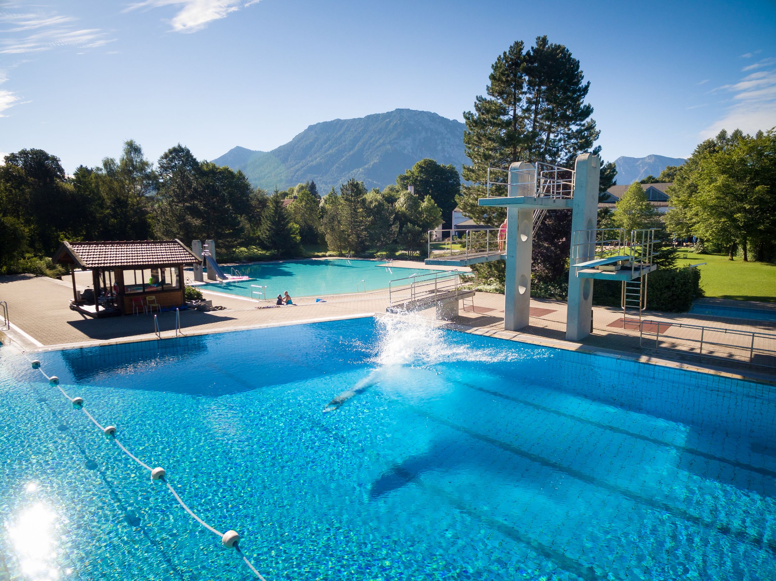 Freibad Ruhpolding Übersicht