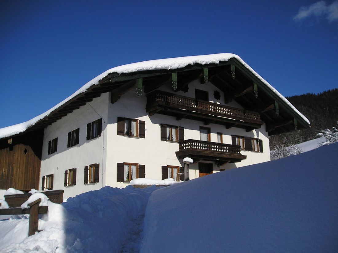 der Bojernhof im Winter