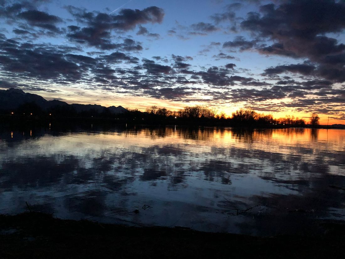 Sonnenuntergang am Chiemsee