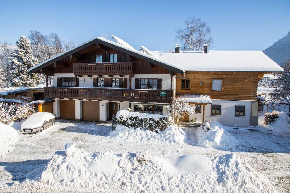 Unser Haus im Winter