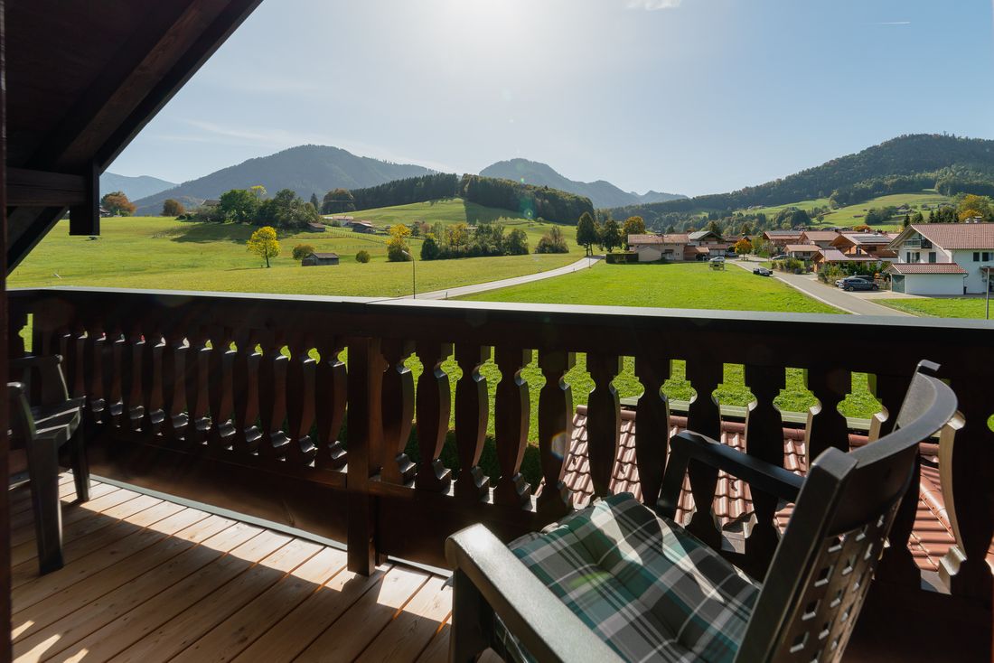 zweiter Balkon der Wohnung Westernberg