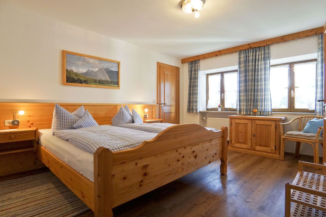 Schlafzimmer Ferienwohnung Holunder
