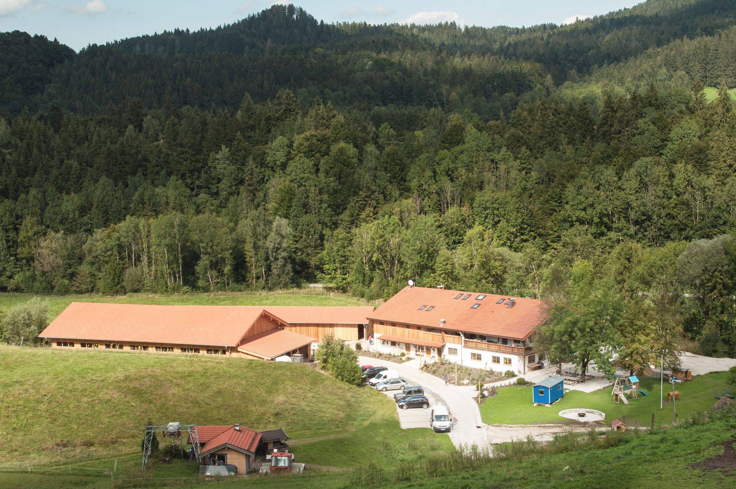 Haus von oben