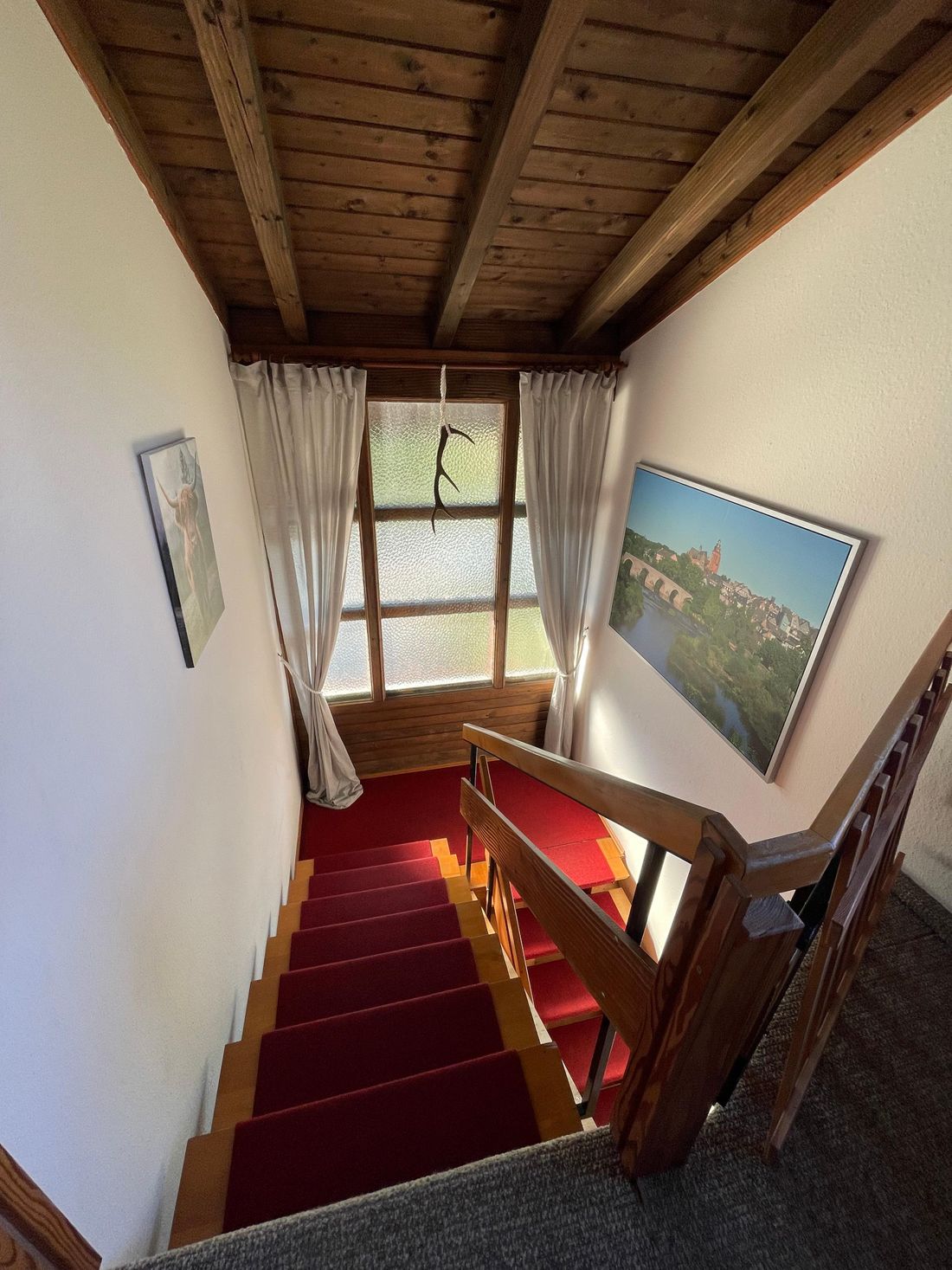 Treppenaufgang Fewo Bergtraum