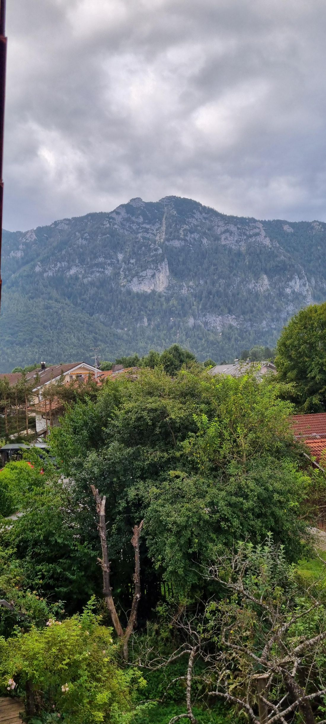 Ausblick vom Balkon