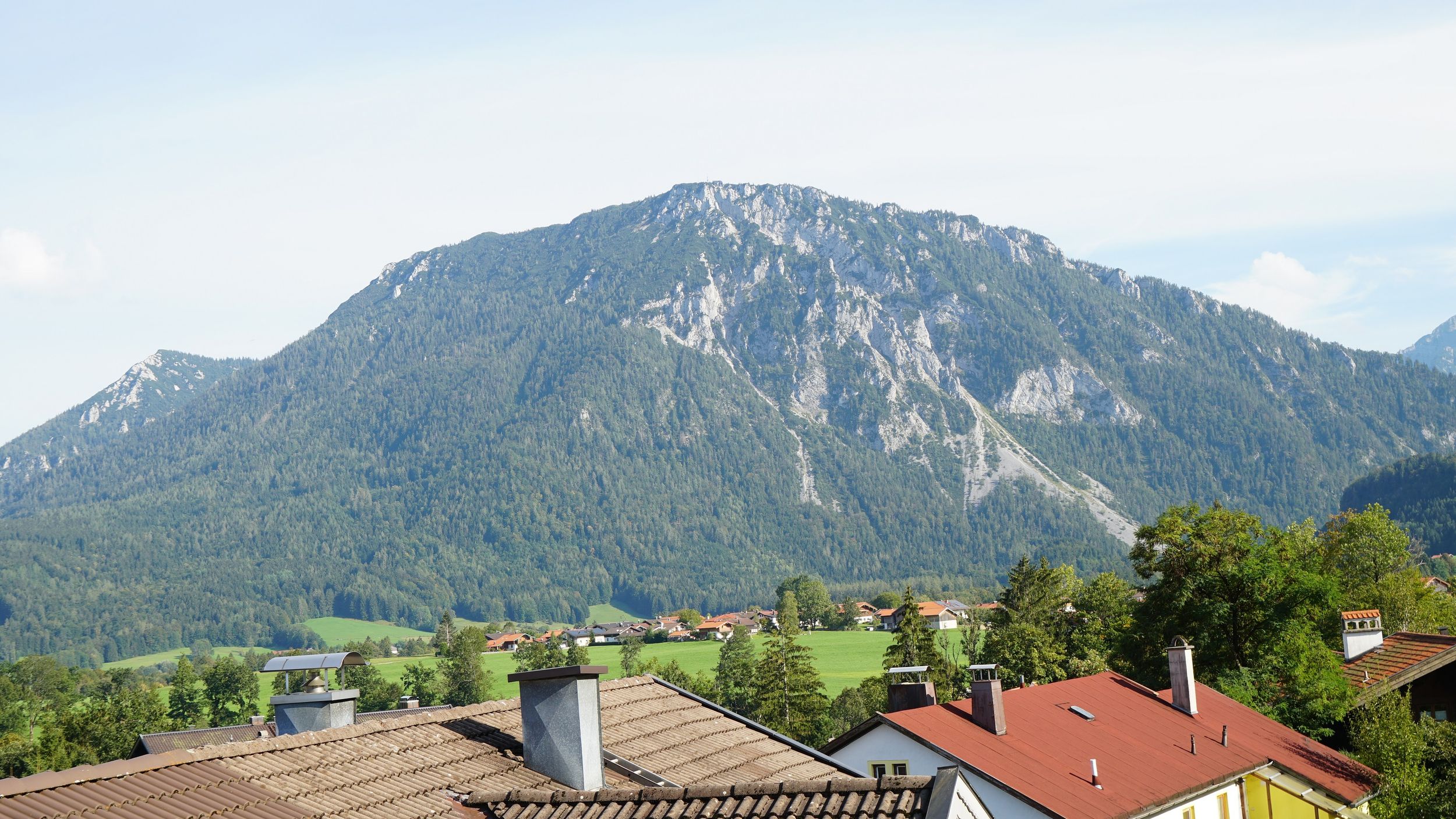 Bergblick auf den Rauschberg
