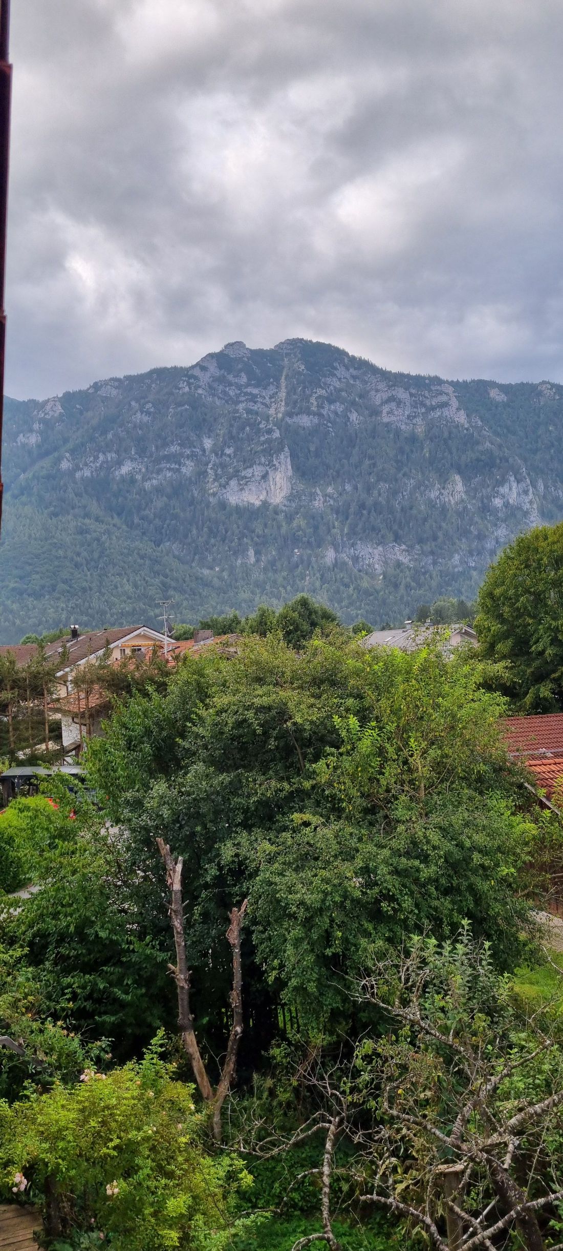 Ausblick vom Balkon