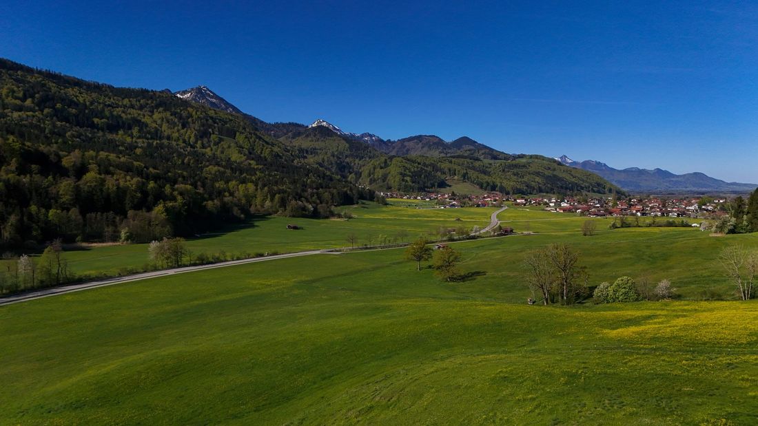 Der Ausblick vom Gästehaus