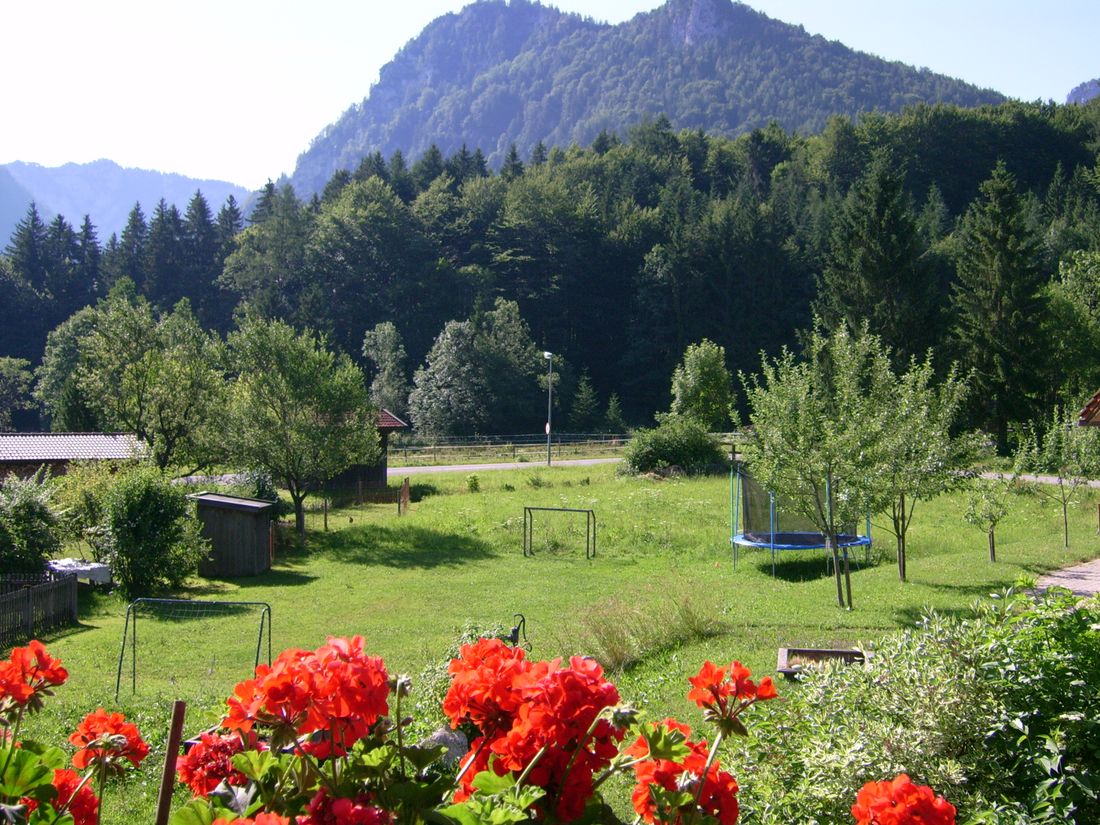 Blick vom Balkon